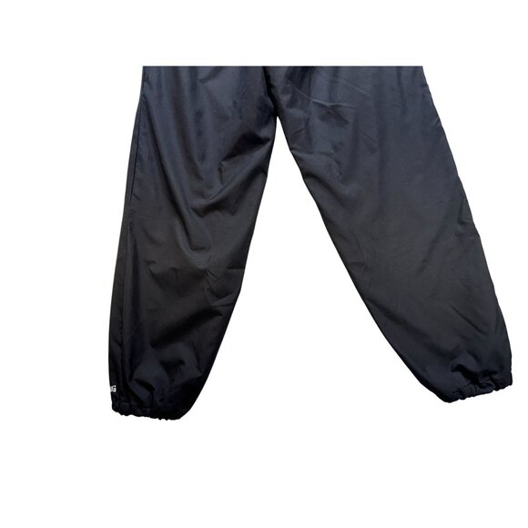 Spalding Womens Activewear Track Pants M Black Ankle Logo - Picture 9 of 12
